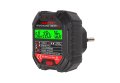 Tester gniazd z wyświetlaczem cyfrowym Habotest HT107D