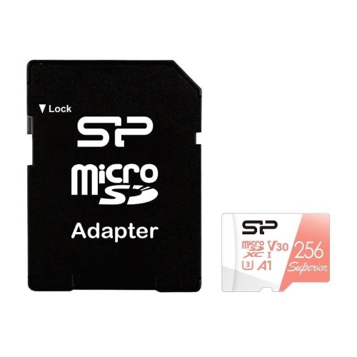 Silicon Power Superior 256 GB MicroSDXC UHS-I Klasa 10
