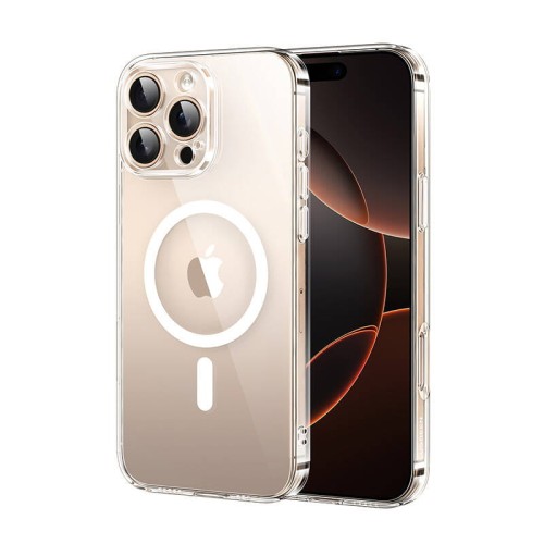 Etui magnetyczne MagSage Ugreen CA111 do iPhone 16 Pro (przeźroczyste)