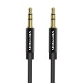 Kabel audio 3,5mm mini jack Vention BAGBF 1m Czarny