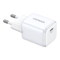 Ładowarka sieciowa UGREEN 15326 Nexode mini, USB-C, PD3.0, QC4.0, GaN, 30W (biała)
