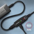 Axagon N ADR-310 USB 3.2 Gen 1 A-M -> A-F aktivni prodlu?ovaci repeater kabel kabel USB USB 3.2 Gen 1 (3.1 Gen 1) 10 m USB A Czarny