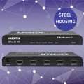 QOLTEC ROZDZIELACZ SPLITTER 4XHDMI 4KX2K | 6GB/S | 60HZ