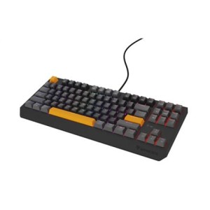 THOR 230 | Mechaniczna klawiatura do gier | Przewodowe | Stany Zjednoczone | Kotwica Szary Pozytyw | USB typu A | Outemu Czerwony