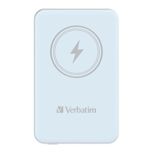 Verbatim Charge 'n' Go Litowo-polimerowy (LiPo) 5000 mAh Bezprzewodowe ładowanie Niebieski