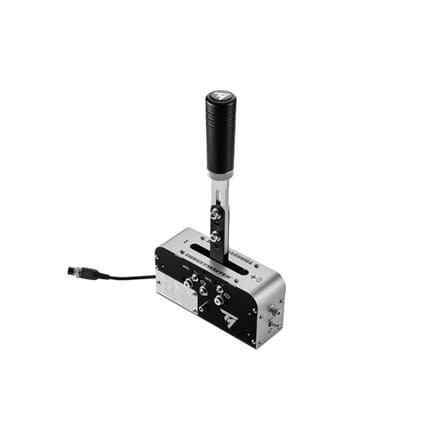 Thrustmaster 4060306 kontroler gier Czarny, Srebrny USB Hamulec ręczny PC, PlayStation 4, PlayStation 5, Xbox One, Xbox One S, Xbox One X, Xbox Series S, Xbox Series X
