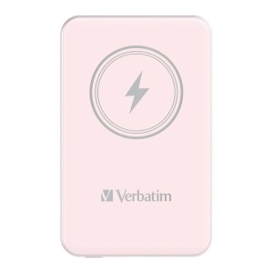 Verbatim Charge 'n' Go Litowo-polimerowy (LiPo) 10000 mAh Bezprzewodowe ładowanie Różowy