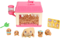 LITTLE LIVE PETS Mama Suprise KRÓLICZEK Z DZIEĆMI MINI RÓŻOWY 