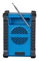 Denver WRB-60 nadajnik FM Bluetooth Niebieski, Szary