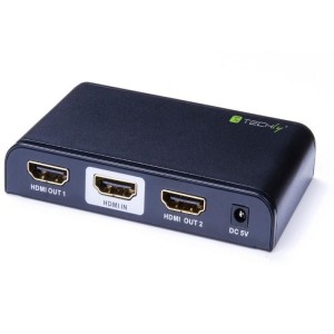 Techly IDATA HDMI2-4K2 rozgałęziacz telewizyjny HDMI 2x HDMI