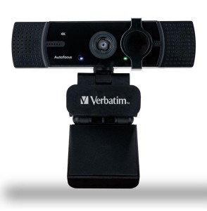 Verbatim 49580 kamera internetowa 3840 x 2160 px USB 2.0 Czarny