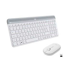 SLIM WRLS KEYBOARD-MOUSE COMBO/MK470 - OFFWHITE - DEU - CENTRAL