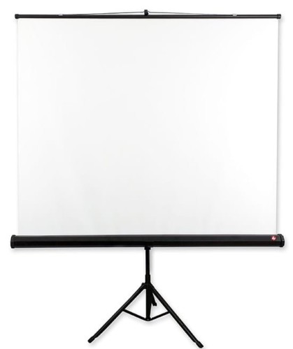 Ekran projekcyjny na stojaku AVTEK Tripod Standard 200 (rozwijane ręcznie; 200 x 200 cm; 1:1; 111”)