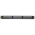 Patch panel 19'' Netrack 24-porty kat. 5e FTP, z półką