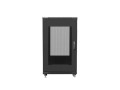 LANBERG SZAFA RACK STOJĄCA 19" 22U 600X800 DRZWI PERFOROWANE CZARNA (FLAT PACK)