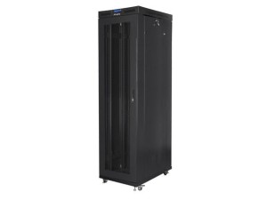 LANBERG SZAFA STOJĄCA RACK 19" 47U 800X1000 DRZWI PERFOROWANE CZARNA FF01-8047-23BL