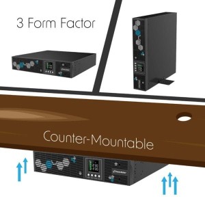 PowerWalker VI 2000 RLP Technologia line-interactive 2 kVA 1800 W 8 x gniazdo sieciowe