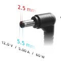 Akyga AK-ND-30 adapter zasilający/ inwentor Wewnętrzna 60 W Czarny