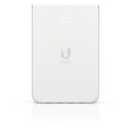 Acces Point Wi-Fi 6 Ubiquiti UniFi U6 In-Wall 2.4GHz(2x2)/5GHz(4x4)/6GHz(–) PoE+/PoE 4x1G 1x2,5G