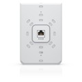 Acces Point Wi-Fi 6 Ubiquiti UniFi U6 In-Wall 2.4GHz(2x2)/5GHz(4x4)/6GHz(–) PoE+/PoE 4x1G 1x2,5G