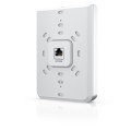 Acces Point Wi-Fi 6 Ubiquiti UniFi U6 In-Wall 2.4GHz(2x2)/5GHz(4x4)/6GHz(–) PoE+/PoE 4x1G 1x2,5G