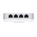 Acces Point Wi-Fi 6 Ubiquiti UniFi U6 In-Wall 2.4GHz(2x2)/5GHz(4x4)/6GHz(–) PoE+/PoE 4x1G 1x2,5G
