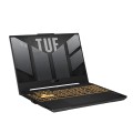 ASUS TUF Gaming F15 FX507ZI4-I7161W i7-12700H 15.6" FHD Value IPS-level 144Hz 250nits AG 16GB DDR5 4800 SSD1TB GeForce RTX 4070 8GB LAN WLAN+BT Cam720p Backlit Keyboard RGB 90WHrs Win11 Mecha Gray