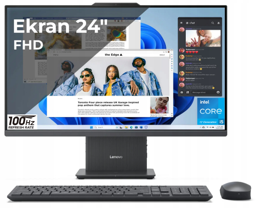 Komputer Lenovo IdeaCentre AiO 24IRH9 23,8"FHD 100Hz i5-13420H Intel® UHD Graphics 