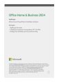 Microsoft Office Home and Business 2024 PL BOX EP2-06675