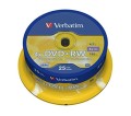 Płyta DVD+RW Verbatim 43489 (4,7GB; 4x; 10szt.; Cake)