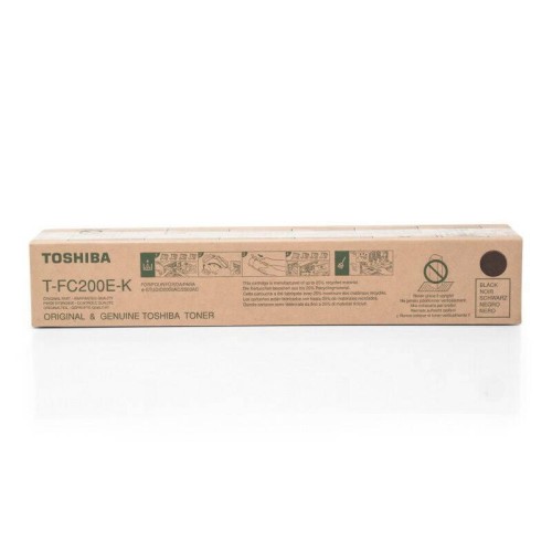 Toshiba Toner T-FC200EK TFC200E 6AJ00000123 6AJ00000196 6AJ00000260 T-FC200 Czarny