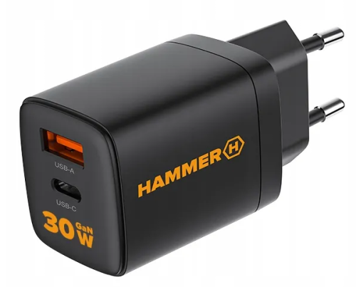 Oryginalna ładowarka HAMMER RapidCharge Duo 30W