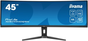 iiyama G-MASTER 45"LCD Curved Bus. UWQHD monitor komputerowy 114,3 cm (45") 5120 x 1440 px Dual QHD LED Czarny