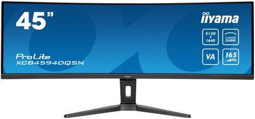 iiyama G-MASTER 45"LCD Curved Bus. UWQHD monitor komputerowy 114,3 cm (45") 5120 x 1440 px Dual QHD LED Czarny
