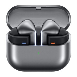 Samsung SM-R630NZAAEUE słuchawki/zestaw słuchawkowy True Wireless Stereo (TWS) Douszny Połączenia/muzyka USB Type-C Bluetooth Srebrny