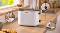 Bosch TAT2M121 toster 6 2 kaw. 950 W Biały