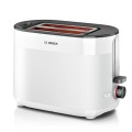 Bosch TAT2M121 toster 6 2 kaw. 950 W Biały