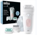 Depilator Braun Silk-épil 5 5-050 28 pęset(y) Różowy, Biały