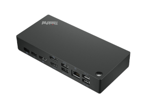 Lenovo 40AY0090EU stacja dokująca Przewodowa USB 3.2 Gen 1 (3.1 Gen 1) Type-C Czarny