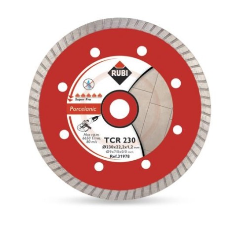 RUBI TARCZA DIAM. TCR 115 SUPERPRO .