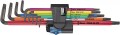 Zestaw kluczy trzpieniowych Torx 967/9 TX XL MULTIC TX8-TX40