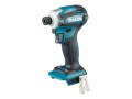 Makita DTD172Z klucz zasilany 1/4" 3800 RPM 180 N·m Czarny, Niebieski 18 V