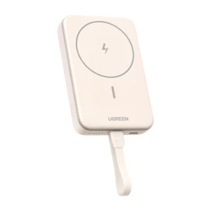 Powerbank magnetyczny 10000mAh Ugreen PB760, PD 20W, Magsafe + kabel USB-C