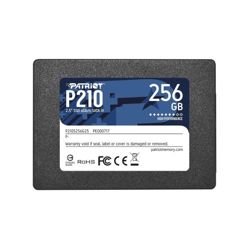 Dysk SSD Patriot P210 256GB 2.5” SATA3 (500/400 MB/s) 7mm