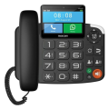 Telefon stacjonarny MAXCOM Comfort MM42D Czarny