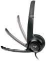 Zestaw Słuchawkowy USB Logitech H390 z mikrofonem Czarny 981-000406