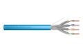 Kabel instalacyjny DIGITUS kat.6A, U/FTP, Eca, AWG 23/1, LSOH, 305m, niebieski, karton