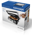 Elektryczny grill kontaktowy Concept GE2005 BBQ 1500W