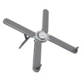 Podstawka pod laptopa Trust MACY FOLDABLE METAL Grey