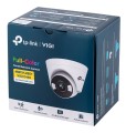Kamera TP-LINK VIGI C440(2.8mm) W pełni kolorowa kamera sieciowa VIGI typu Turret, 4MP, Inteligentne kodowanie H.265+: